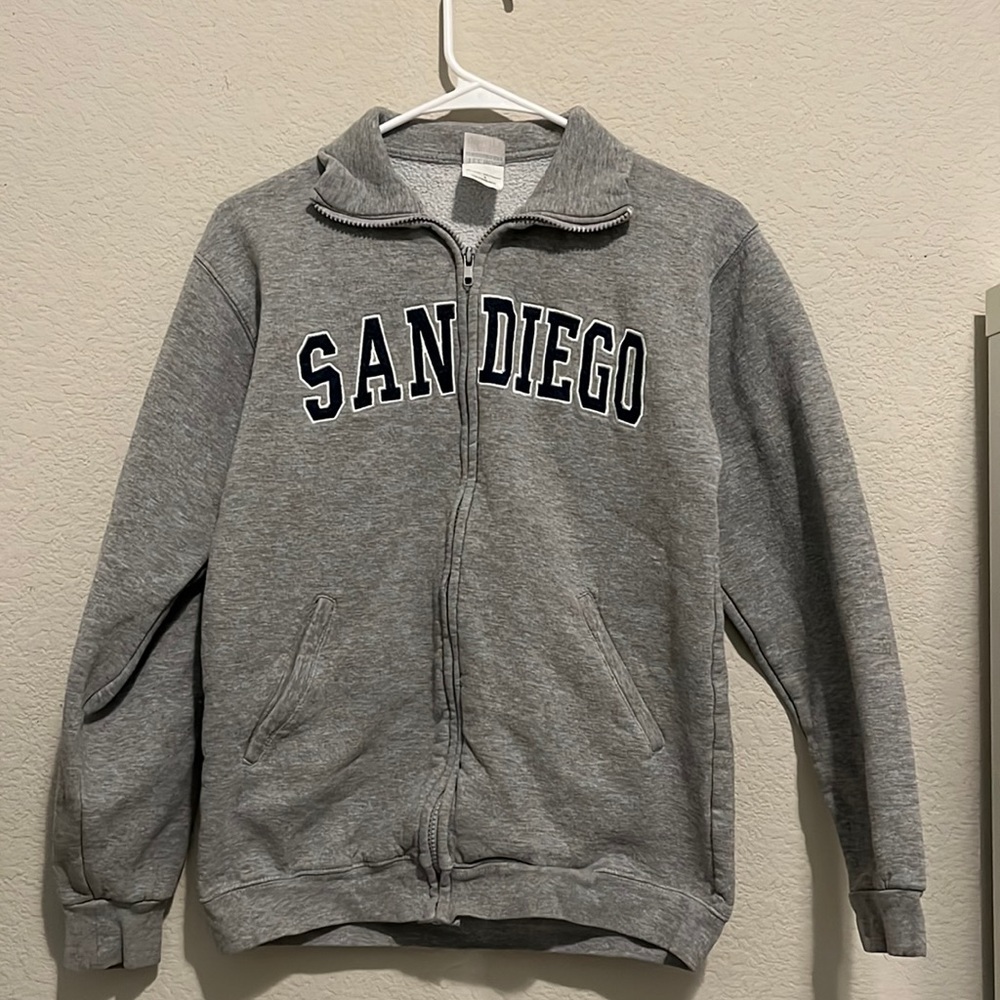 San Diego gray jacket